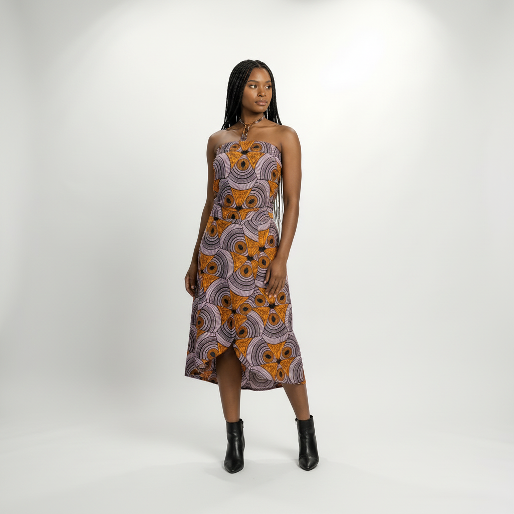 Halter neck dress